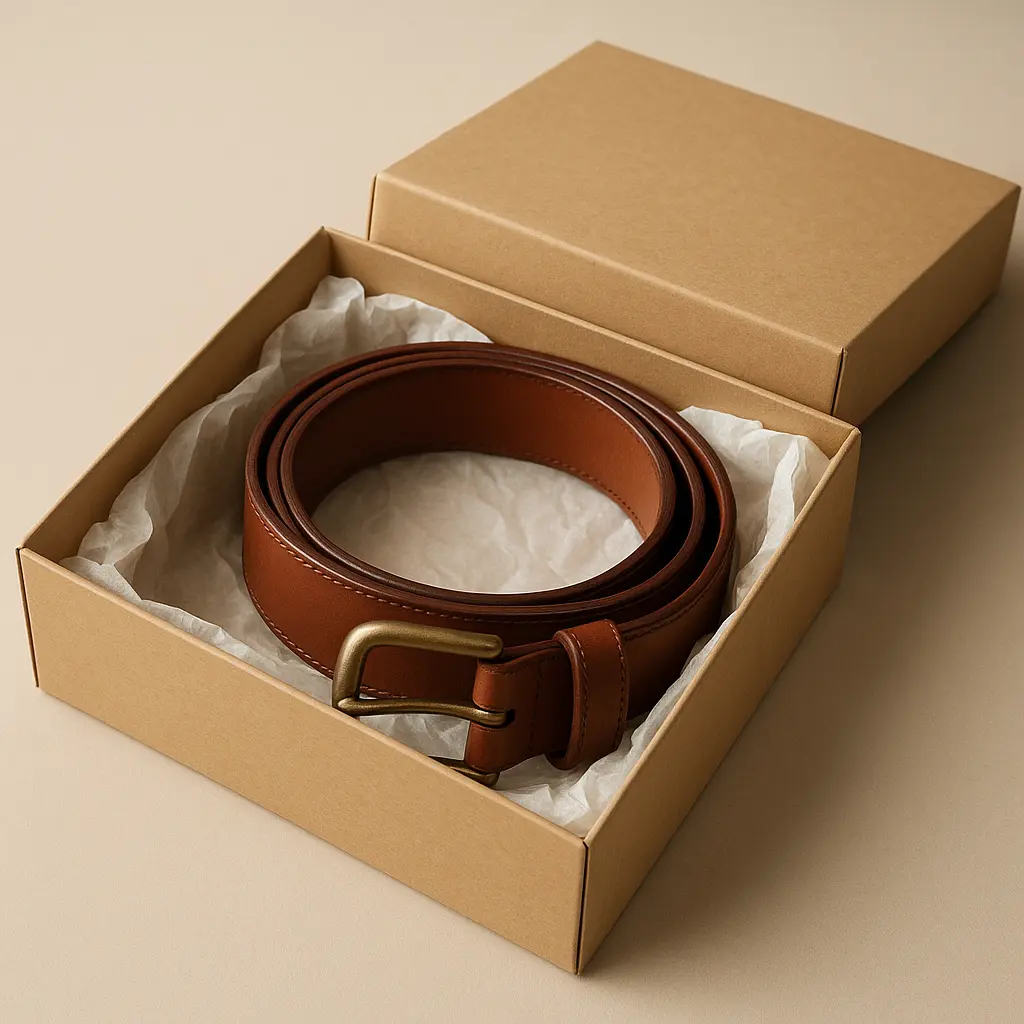 Geschenkverpackung Gürtel